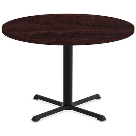 Special-T Table, Round, 42in Dia x 42in, Black Base/Espresso Top SCTSTAR242BHBES